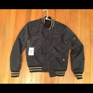 Mother Bomber Aviator Jacket NWT